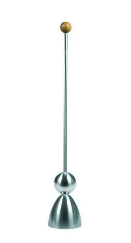 Produktbild: Take 2 Germany - Clack 99002 Eierschalensollbruchstellenverursacher - Edelstahl - Motiv: Holzkopf