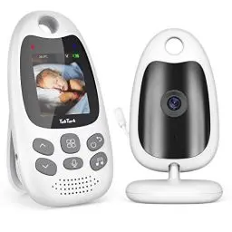 Produktbild: TakTark Babyphone mit Kamera, Babyfon mit Kamera 2'' Video Baby Monitor, Kamera und Audio Babyphone mit VOX Funktion, Gegensprechfunktion, Nachtsicht, Temperaturüberwachung