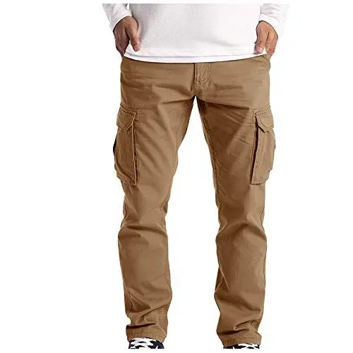 Produktbild: Taktische Hose Herren, Outdoorhose Herren Lang Stretch Arbeitshosen Männer Cargohose Wasserdicht Trekkinghose Loose Fit Casual Freizeithose mit Taschen Jagdhose Baumwollehose Cargo Pants