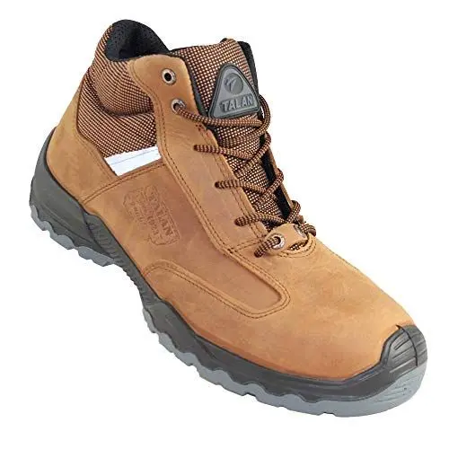 Produktbild: TALAN Outdoor 318 S3 Sicherheitsschuhe Arbeitsschuhe Bauschuhe hoch Braun, Größe:45 EU