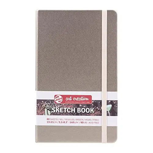 Produktbild: Talens Art Creation Skizzenbuch 80 Blatt, 13 cm x 21 cm, Pink Champagner