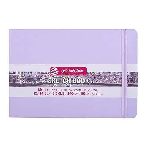Produktbild: Talens Art Creation Skizzenbuch, 80 Blatt, 21 x 15 cm, Pastellviolett