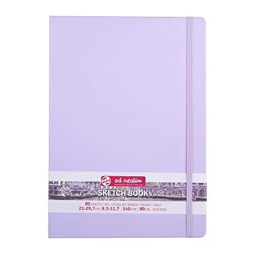 Produktbild: Talens Art Creation Skizzenbuch, 80 Blatt, 21 x 30 cm, pastellviolett