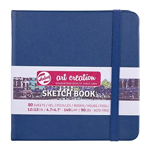 Produktbild: Talens Japan Art Creation Skizzenbuch, 80 Blatt, 12 cm x, Marineblau, T9314-234M