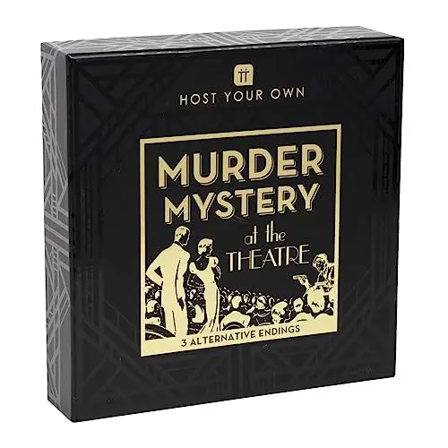 Produktbild: Talking Tables | Wiederverwendbares Murder Mystery Game für Erwachsene | Alter 15+ | 5-13 Spieler | 3 Alternative Endungen, Englisches Sprachspiel, Fun After Dinner Party, Christmas, Gift