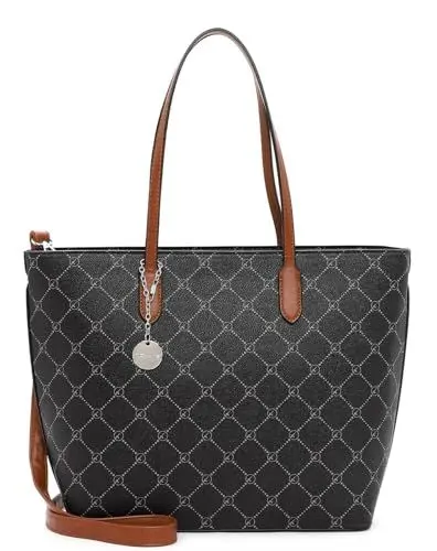 Produktbild: Tamaris Anastasia 30107-200 Damen Henkeltasche 43,00x29,00x13,00 cm (BxHxT) , Black (30107-100)