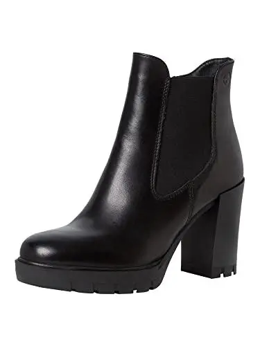 Produktbild: Tamaris Chelsea Boots für Damen, Stiefeletten für Damen, Schwarz, 37 EU
