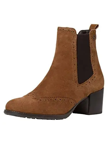 Produktbild: Tamaris Damen 1-1-25005-27 Stiefelette, Cognac, 38 EU