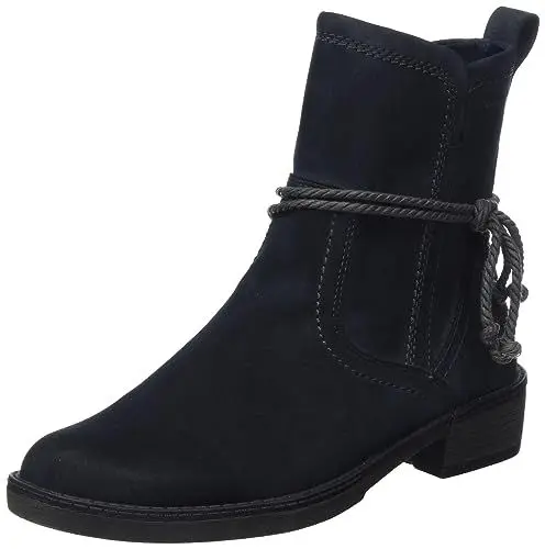 Produktbild: Tamaris Damen 1-1-25394 Stiefelette, Navy Nubuc, 38 EU