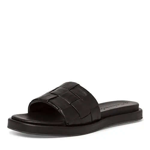 Produktbild: Tamaris Damen 1-1-27136-20 Flacher Slipper, Schwarz, 39 EU
