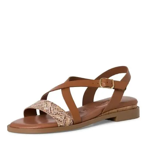 Produktbild: Tamaris Damen 1-28111-42 Sandale Mit Absatz, Cuoio Comb, 39 EU
