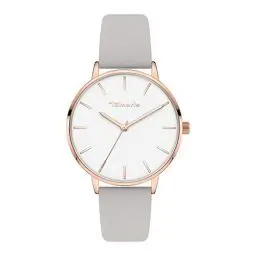 Produktbild: Tamaris Damen Analog Quarz Uhr mit Leder Armband TT-0006-LQ