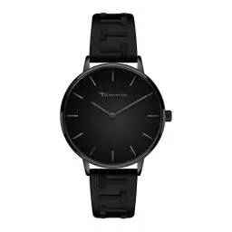 Produktbild: Tamaris Damen Analog Quarz Uhr mit Leder Armband TT-0105-LQ