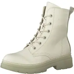 Produktbild: Tamaris Damen Ankle Boots, Frauen Stiefeletten,TOUCHit-Fußbett,uebergangsstiefel,flach,Boots,Stiefel,Bootee,Booties,halbstiefel,Ivory,38 EU