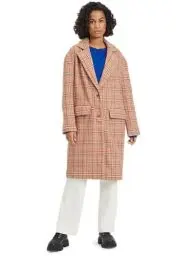 Produktbild: Tamaris Damen BANSIN Coat, Tapioca Glen Plaid Check, 38