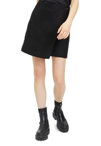 Produktbild: Tamaris Damen BARUMINI Mini Skirt, Black Beauty, 38