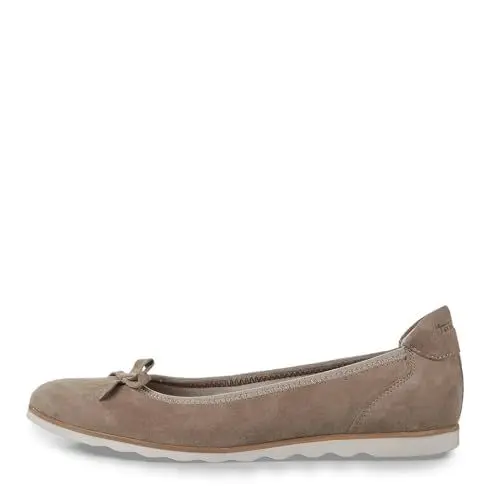 Produktbild: Tamaris Damen Ballerina-1-22128-42 Ballerinas, Taupe, 37 EU