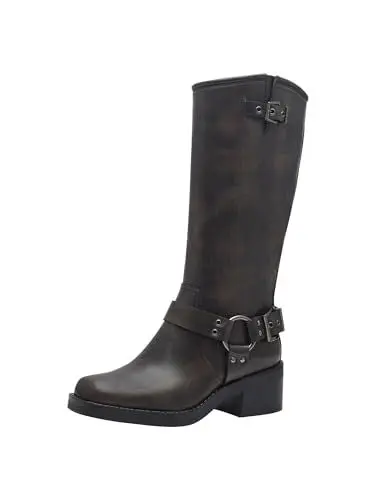Produktbild: Tamaris Damen Langschaft-Stiefel Blockabsatz Vegan·· CIGAR, EU 40