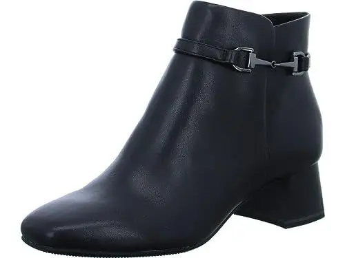 Produktbild: Tamaris Damen Boots mit Absatz Vegan Blockabsatz·· BLACK/GUNMETAL/schwarz·· 39 EU