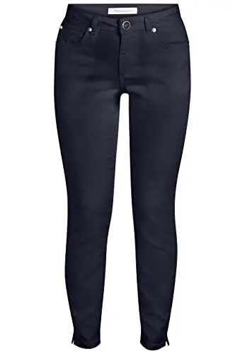 Produktbild: Tamaris Damen Fünf Taschen Chino Hose ARAYAT Blau 42/30