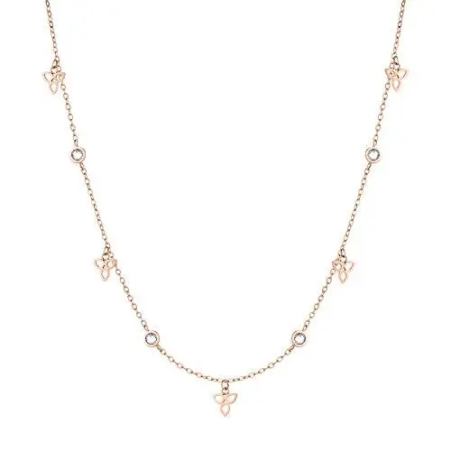 Produktbild: Tamaris Damen Halskette in Roségold aus Edelstahl TJ-0003-N-45