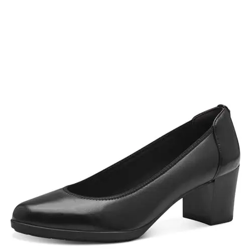Produktbild: Tamaris Damen Klassische Ballerinas, Frauen Flats,TOUCHit-Fußbett,Slip-ons,klassisch elegant,Ballerinen,Pumps,Halbschuhe,Slipper,Black,39 EU