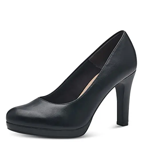 Produktbild: Tamaris Damen Klassische Pumps, Frauen Absatzschuhe,TOUCHit-Fußbett,Brautschuhe,festlich,elegant,edel,bequem,Absatzschuhe,Black MATT,40 EU