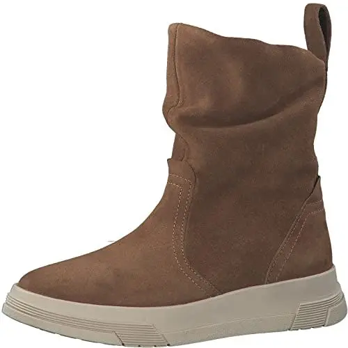 Produktbild: Tamaris Damen Klassische Stiefeletten, Frauen Stiefeletten,Wechselfußbett,Comfort Lining,übergangsschuhe,Boots,Stiefel,Bootee,Cognac,38 EU