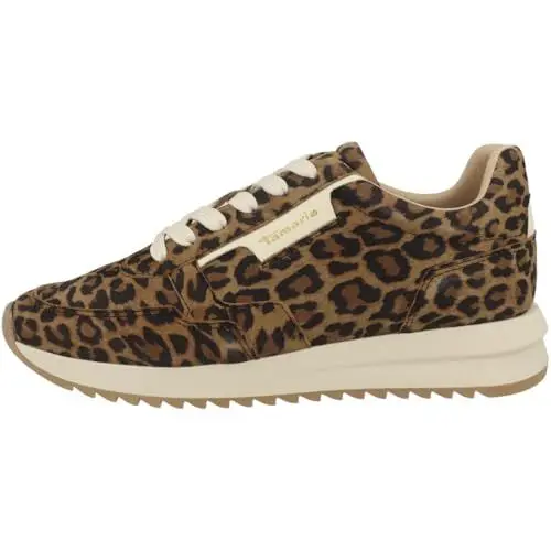 Produktbild: Tamaris Damen Low Top Leder Sneaker 1-23779-43 360 Frauen Schuhe M2377943, Schuhgröße:40 EU