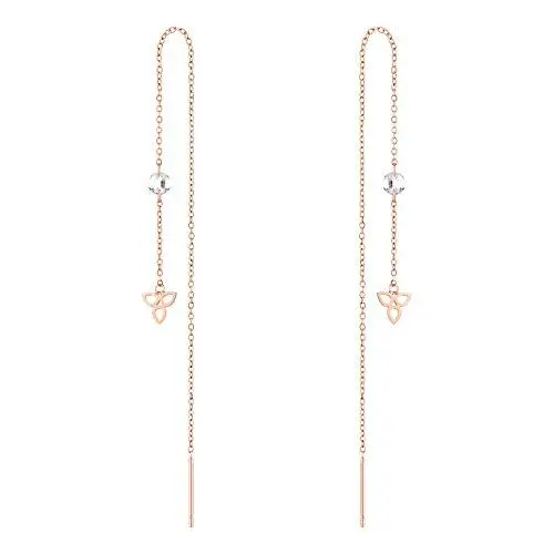 Produktbild: Tamaris Damen Ohrring in Roségold aus Edelstahl TJ-0006-E-12
