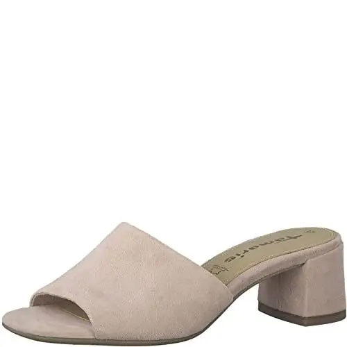 Produktbild: Tamaris Damen Pantoletten, Frauen Slipper,TOUCHit-Fußbett,Mules,Gartenschuhe,Sommerschuhe,sommerclogs,Sandalen,Freizeitschuhe,Powder,37 EU