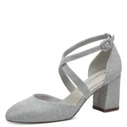 Produktbild: Tamaris Damen 1-22418-41 Pumps, Silver Glam, 39 EU