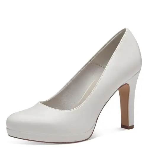 Produktbild: Tamaris Damen 1-22419-41 Pumps, White Matt, 39 EU