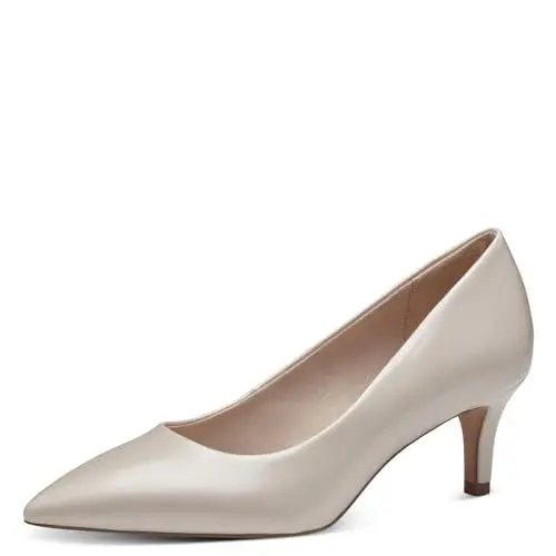 Produktbild: Tamaris Damen Pumps Vegan Stilettoabsatz·· CHAMPAGNE/beige·· 37