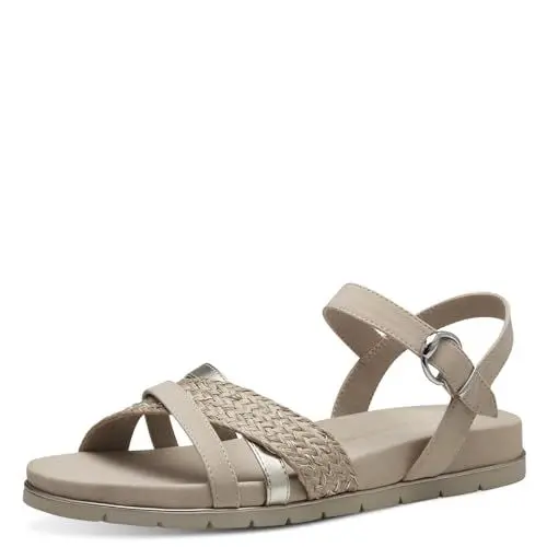 Produktbild: Tamaris Damen Sandalen Undefined Vegan Sommer·· SHELL COMBINED/beige·· 40