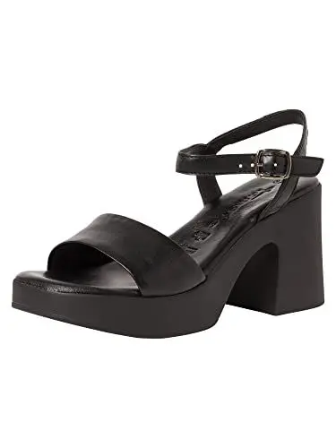 Produktbild: Tamaris Damen 1-1-28044-30 Sandale mit Absatz, Black, 39 EU
