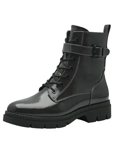 Produktbild: Tamaris Damen Stiefelette Vegan·· OLIVE PATENT, EU 41