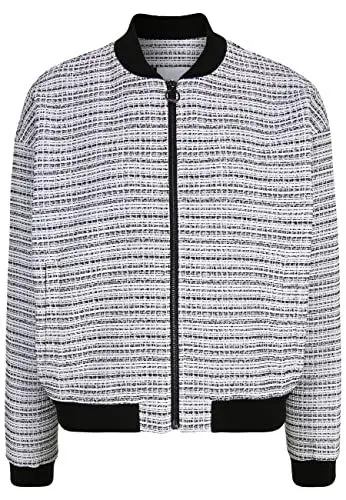 Produktbild: Tamaris Damen Struckturierte Bomber Jacke ATLANTIS Weiß 36
