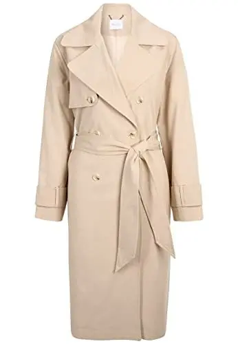 Produktbild: Tamaris Damen Trenchcoat ARNI Grau 44