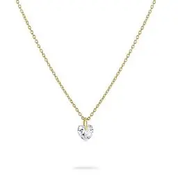 Produktbild: Tamaris Filigrane Halskette mit Herzanhänger TJ-0363-N-45 IP Gold