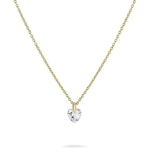 Produktbild: Tamaris Filigrane Halskette mit Herzanhänger TJ-0363-N-45 IP Gold