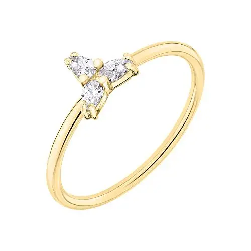 Produktbild: Tamaris Ring TJ-0251-R-56 IP Gold