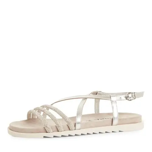 Produktbild: Tamaris Sandalette Damen Flach metallic,EU 39
