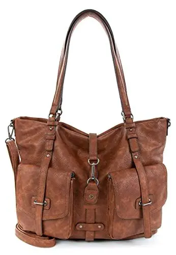 Produktbild: Tamaris Shopper Bernadette 30519 Damen Handtaschen Uni cognac 700