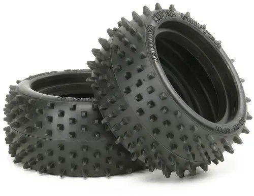 Produktbild: TAMIYA 53084-000 300053084 - Buggy Reifen Square-Spike hinten 60/29, 2 Stück