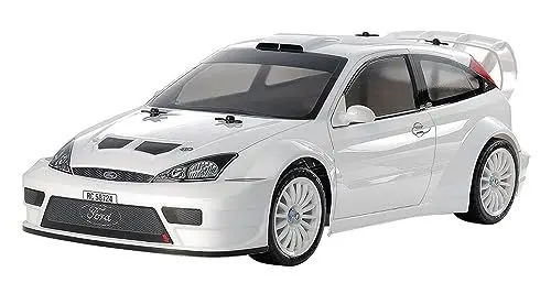 Produktbild: TAMIYA 58724 1:10 RC Ford Focus RS Custom TT-02 - ferngesteuertes Auto, Fahrzeug, Modellbau, Zusammenbauen, Hobby, RC Bausatz, RC Geschenk