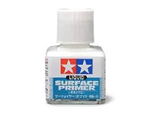 Produktbild: TAMIYA 87096 Modellbau-Grundierung Weiß Inhalt 40 ml (1er Pack)