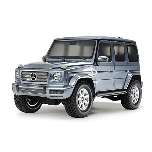Produktbild: TAMIYA TAM58675 - 1:10 RC MB G-Klasse G500 (CC-02), Bausatz, zum Zusammenbauen, bebilderte Aufbauanleitung, ferngesteuertes Auto/Fahrzeug, Modellbau, Hobby, orginalgetreue Nachbildung, detailliert