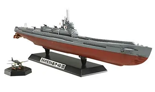 Produktbild: Tamiya 300078019-1:350 WWII Japanische U-Boot i-400,originalgetreue Nachbildung, Plastik Bausatz, Basteln, Modellbausatz, Zusammenbauen, unlackiert
