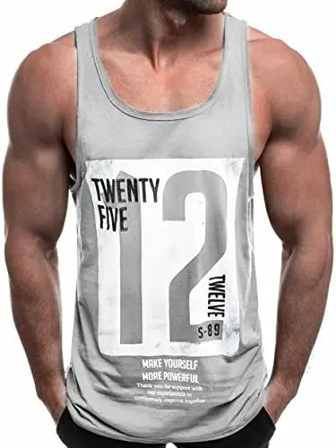 Produktbild: Tank Top Herren Muskelshirt Tankshirt T-Shirt Ärmellos Weste Muskelshirt Stringer Fitness
